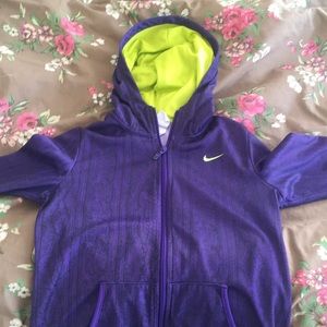 Girls Nike Retro Old School Fleece Jacket